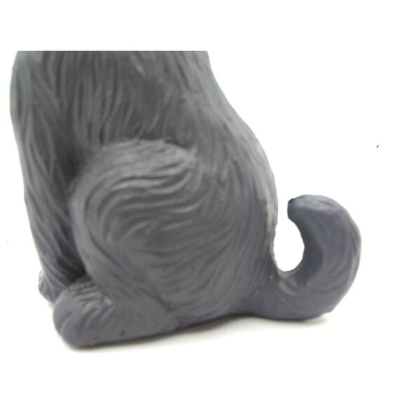 Unmarked Black Cat Halloween Hold Pumpkin Jack Lantern Resin/Ceramic? Figurine - Picture 5 of 10